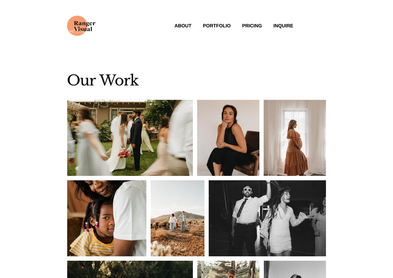 Ranger Visual — Carrd Website Design & Build